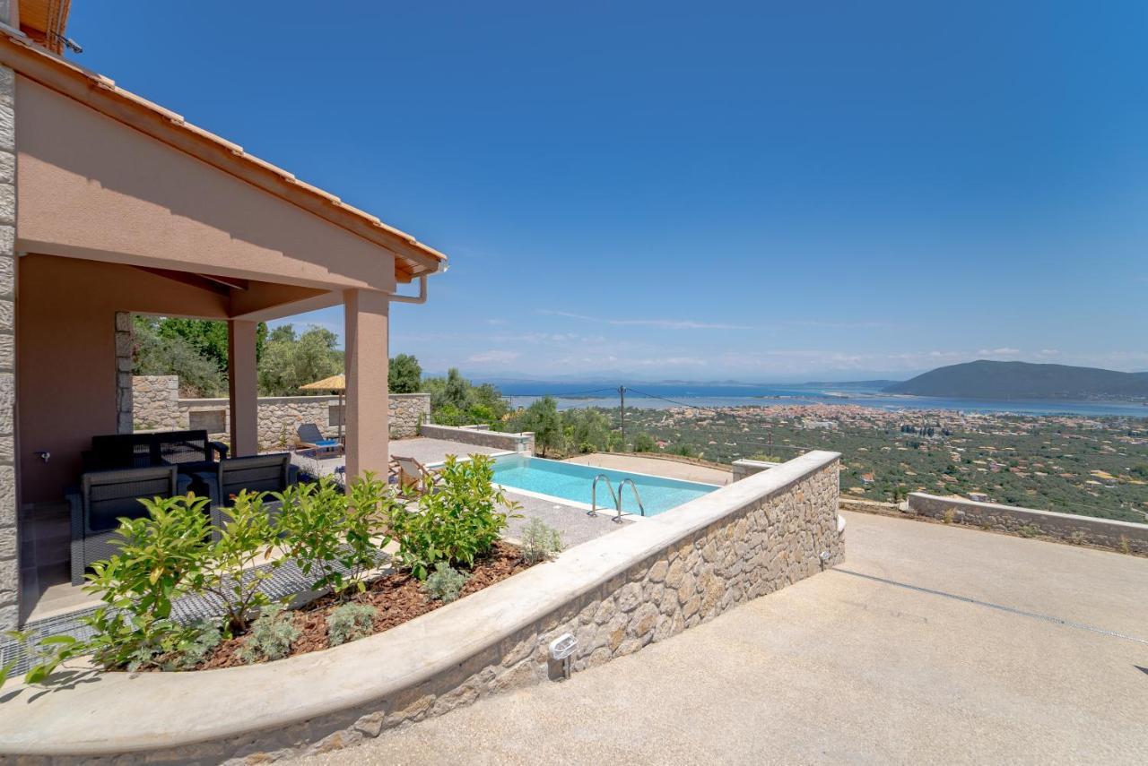 31 Blue Ionian Villas Apolpaina Luaran gambar