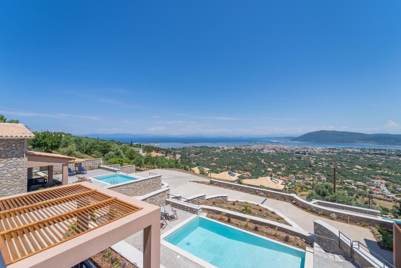 31 Blue Ionian Villas Apolpaina Luaran gambar