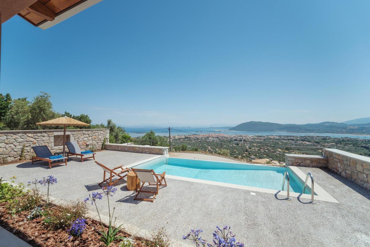31 Blue Ionian Villas Apolpaina Luaran gambar