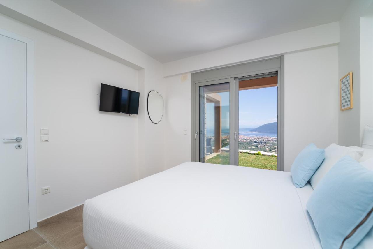 31 Blue Ionian Villas Apolpaina Luaran gambar