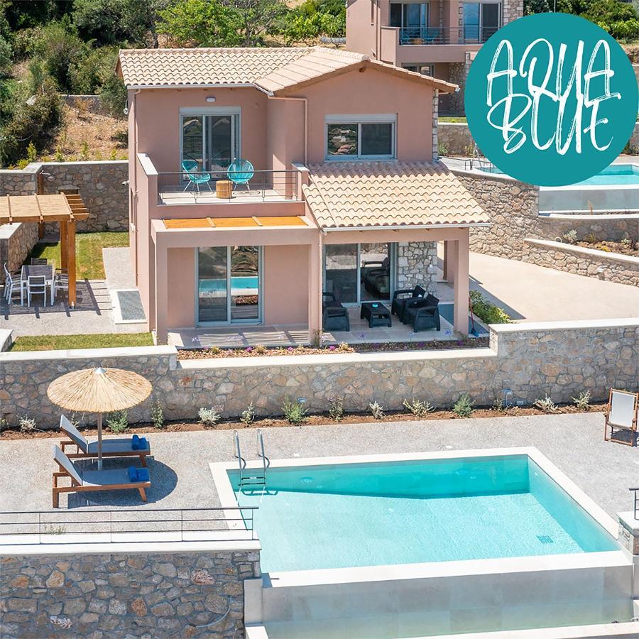 31 Blue Ionian Villas Apolpaina Luaran gambar