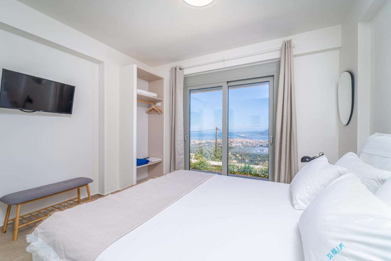 31 Blue Ionian Villas Apolpaina Luaran gambar
