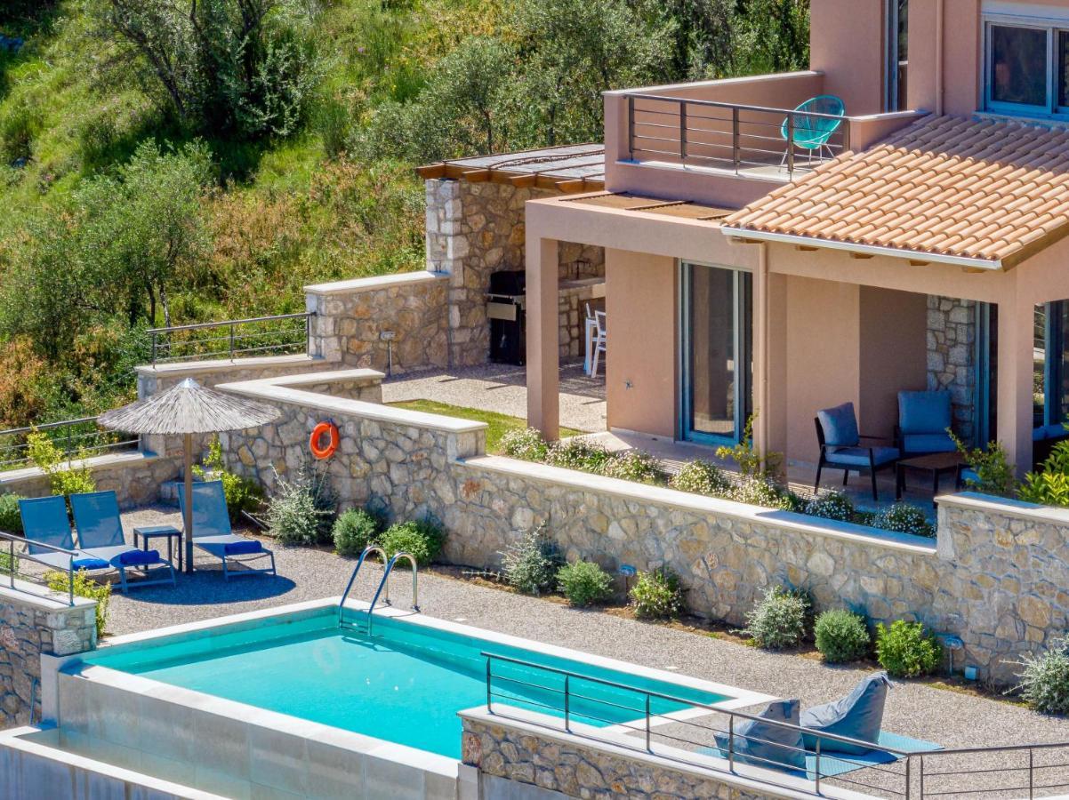 31 Blue Ionian Villas Apolpaina Luaran gambar