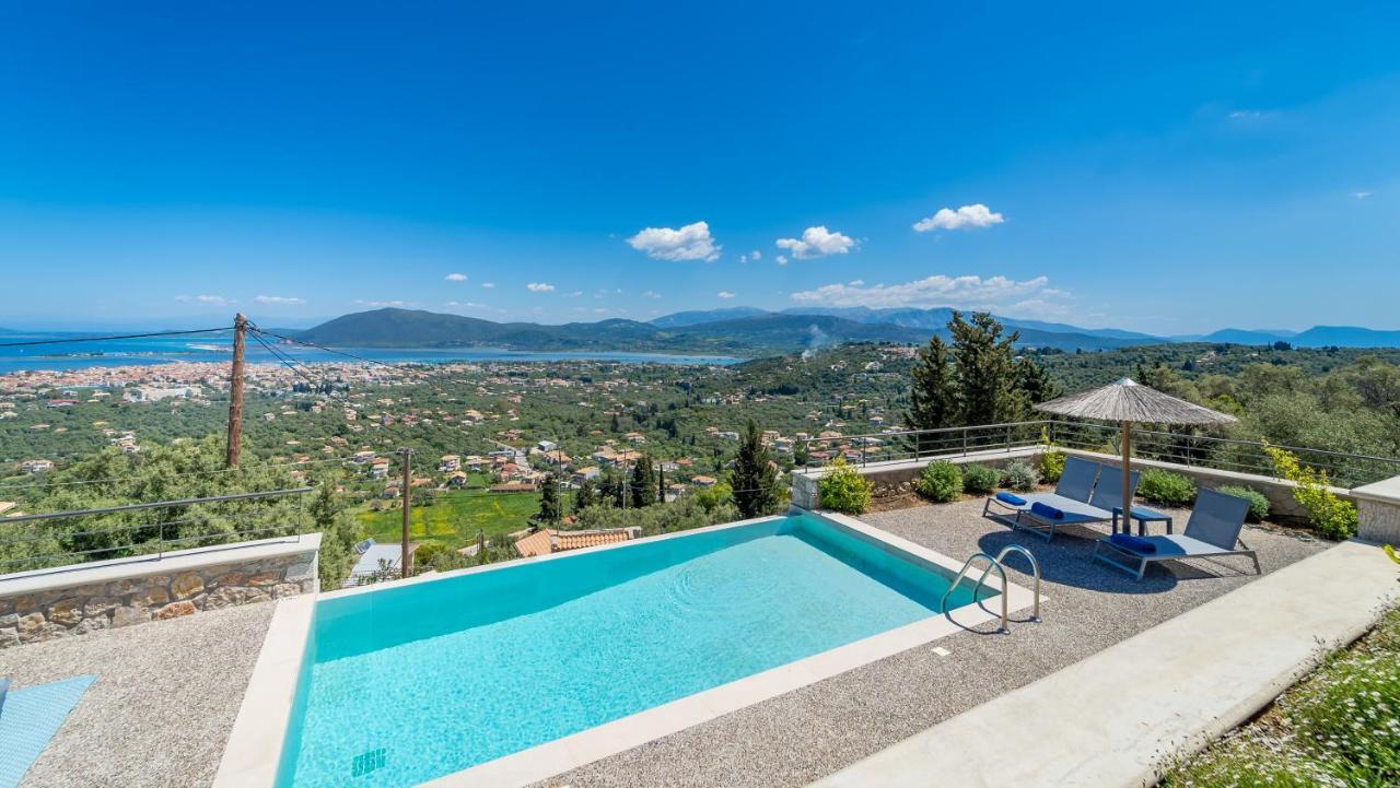 31 Blue Ionian Villas Apolpaina Luaran gambar