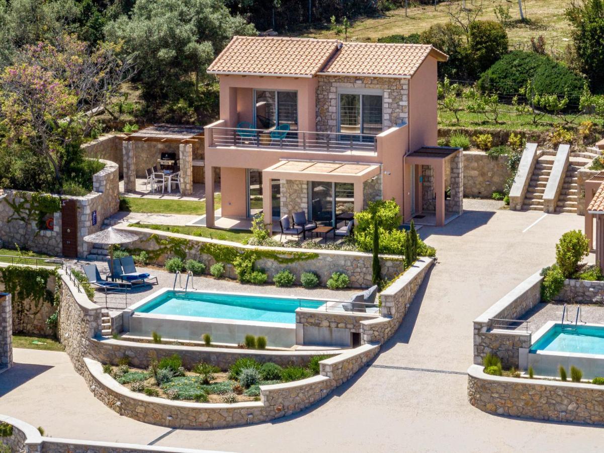31 Blue Ionian Villas Apolpaina Luaran gambar