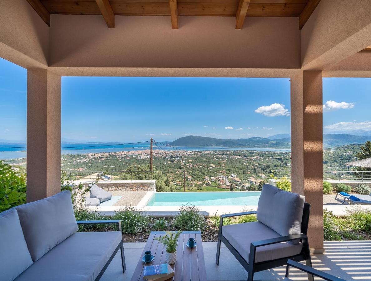 31 Blue Ionian Villas Apolpaina Luaran gambar